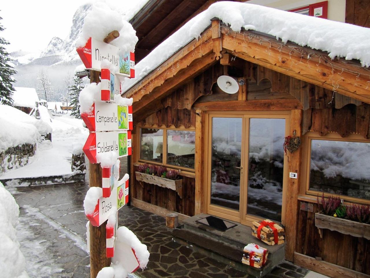 Appartamenti Chalet Orchidea Canazei Eksteriør bilde